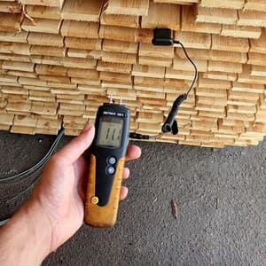 Metravi 6% - 100% Measuring Range Pin Type Digital Wood Testing Moisture Meter With Eight Moisture Calibrating Scales, MM-5