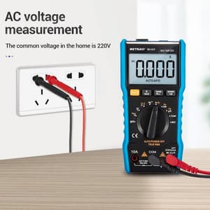 Metravi 6000 Counts / 1000V Digital TRMS Multimeter, XB-33CF