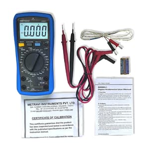 Metravi 6000 Counts / 1000V Digital TRMS Multimeter, 6030A+