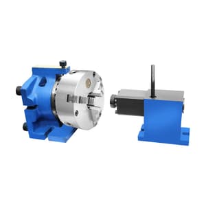 Apex 80 mm / 3 inch Indexing Milling Fixture with Chuck & without Tail Stock (Horizontal & Vertical), 783-IMFH/V080