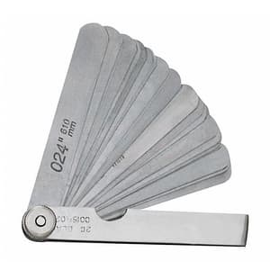 Ozar 0.05 - 0.50 mm Feeler Gauge (8 Blades), ZGT-5525