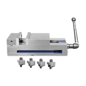 Ozar 6 inch / 150 mm Compact Lock Down Milling Vice  (For NC/CNC, Ground Sides), AVB-8104