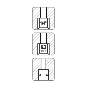 Yato 1/4 Inch Quick Coupler 1/4" F x 1/4" M, YT-2393