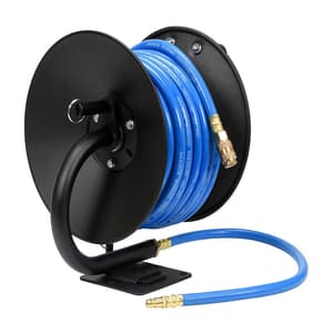Yato 15 Mtr / 10 mm Pneumatic Hose Reel With Quick Connectors, YT-24240