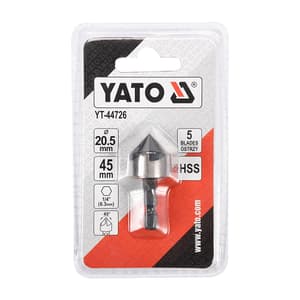 Yato 20.5 mm Dia. HSS Countersink For Metal, YT-44726