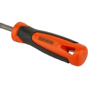 Black+Decker 200 mm / 8 inch 2nd Cut Round File, BDHT22145