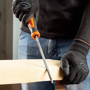 Black+Decker 200 mm / 8 inch 2nd Cut Round File, BDHT22145