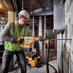 Dewalt 45mm Rotary Hammer Drill Combination 1-3/4-Inch, SDS MAX , D25614K-B1