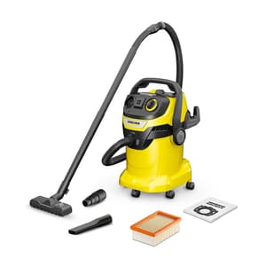 Karcher 25 Litre / 1100W WD5 P V-25/5/22 Wet & Dry Vacuum Cleaner, 1.628-306.0