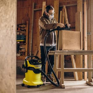 Karcher 25 Litre / 1100W WD5 P V-25/5/22 Wet & Dry Vacuum Cleaner, 1.628-306.0