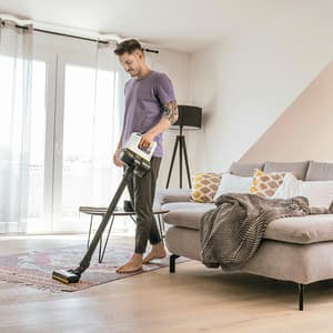 Karcher 21.6V / 2.5 Ah Li-ion Cordless Premium MyHome Vacuum Cleaner (VC4), 1.198-640.0