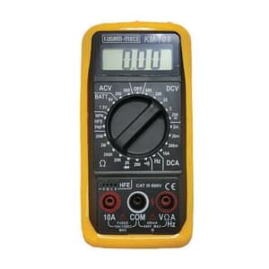 Kusam-Meco 3-1/2 Digits / 1999 Counts LCD Display Digital Multimeter With 10A Fused, 108