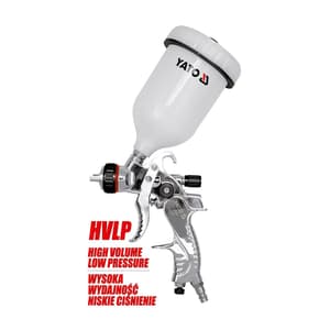 Yato 0.6 Ltr / 1.4 mm HVLP Spray Gun With Top Tank, YT-2340