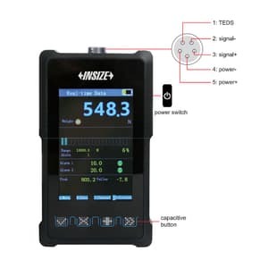 Insize Single Channel Torque Indicator (Handheld Force), ISF-DG3