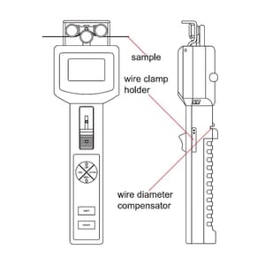 Insize 10 - 1000N Wire Tensiometer, ISF-DT100K