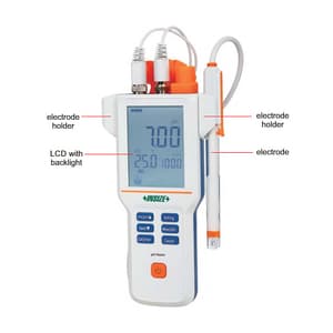 Insize-2.00 ~ 18.00 pH Portable pH Meter, 0431-0018