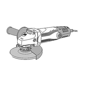 HiKoki 125mm / 5 inch 715W Angle Grinder, PDA125MS9Z