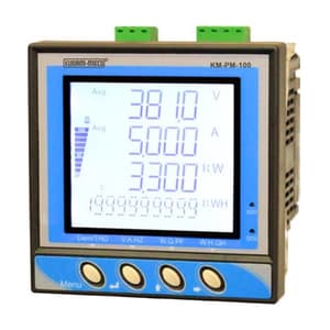 Kusam-Meco -20°C ~ +65°C Digital Multifunction TRMS Power Meter, KM-PM-100