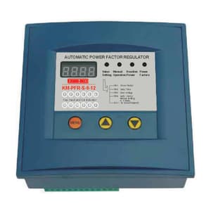 Kusam-Meco 20°C - 50°C Digital Power Factor Regulator (8 Step / KVAR Based), KM-PFR-S-9-08