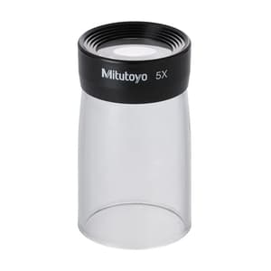 Mitutoyo 5X Magnification Clear Loupe, 183-310