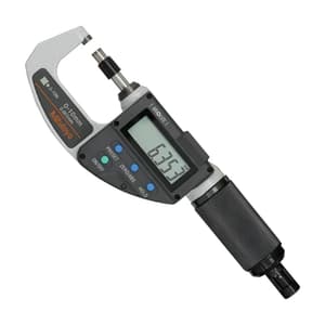 Mitutoyo 0 - 10 mm ABSOLUTE Digital Micrometer with Adjustable Measuring Force, 227-205-20