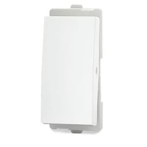 Schneider Electric Opale 16 Amp 1 Way Switch - White (Pack of 20 Pcs), X1101WH