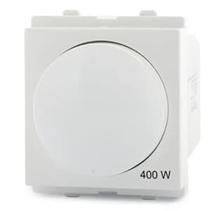 Schneider Electric Opale 2 Module 400 W Dimmer - White (Pack of 5 Pcs), X3004WH