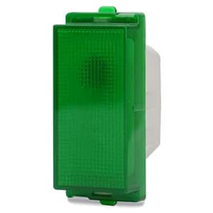 Schneider Electric Opale Neon Phase Indicator - Green (Pack of 20 Pcs), X5002
