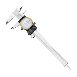 Baker 0 - 200 mm Dial Vernier Caliper With Adjustable Bezel (DC Series), DC20