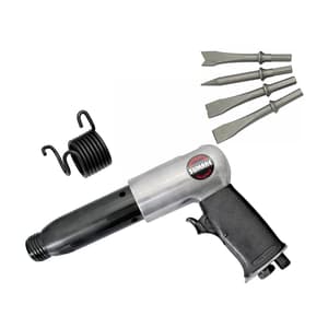 Sumake 250 mm Air Hammer with 4 Pcs Chisels (Round Shank), ST-2330/R