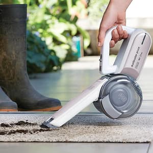 Black+Decker 18V Lithium-ion Dustbuster Pivot Cordless Handheld Vacuum Cleaner, PV1820BK