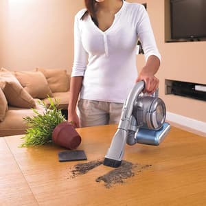 Black+Decker 14.4V Lithium-ion Dustbuster Flexi Handheld Cordless Vacuum Cleaner With Pet Tool (Hair Removal), PD1420LP-B1