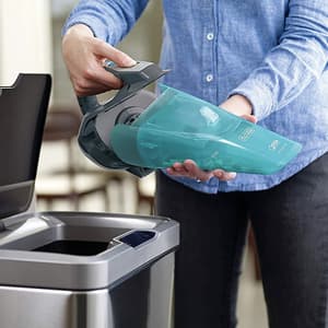 Black+Decker 10.8V MPP Wet & Dry Lithium-ion Dustbuster Cordless Handheld Vacuum Cleaner, WDA320B-B1