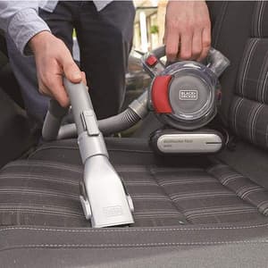 Black+Decker 12V Flexi Auto Dustbuster Handheld Vacuum Cleaner For Cars, PD1200AV-B1