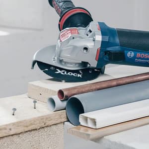 Bosch 5 Inch / 125 mm X-Lock Carbide Multi Wheel Cutting Disc For Small Angle Grinders, 2 608 619 284