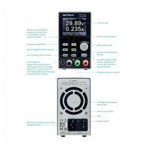 Metravi 0 – 30V / 0 – 5A Programmable DC Regulated Power Supply (Single Output), PRPS-3005A