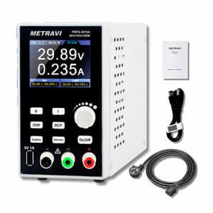 Metravi 0 – 30V / 0 – 10A Programmable DC Regulated Power Supply (Single Output), PRPS-3010A