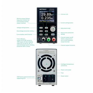 Metravi 0 – 60V / 0 – 10A Programmable DC Regulated Power Supply (Single Output), PRPS-6010A