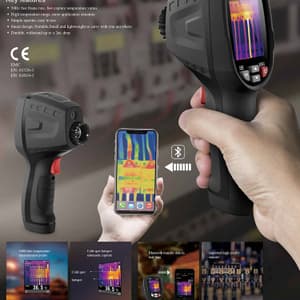 Metravi -0°C to 380°C Handheld Thermal Imager, Pro TI-8