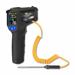 Metravi -50°C ~ 800°C (-58°F ~ 1472°F) Industrial Non-contact Infrared Thermometer, MT-8