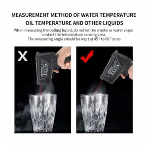 Metravi -50°C ~ 800°C (-58°F ~ 1472°F) Industrial Non-contact Infrared Thermometer, MT-8
