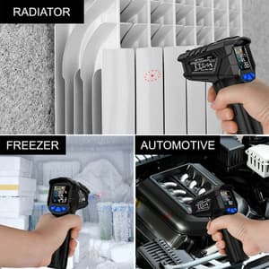 Metravi -50°C ~ 800°C (-58°F ~ 1472°F) Industrial Non-contact Infrared Thermometer, MT-8
