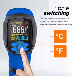 Metravi -40°C ~ 1600°C (-40°F ~ 2912°F) Industrial Non-contact Infrared Thermometer, MT-17 ECO