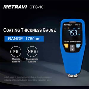 Metravi 1750µm Coating Thickness Gauge, CTG-10