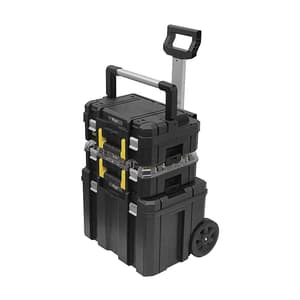Stanley 28 Inch FatMax Pro-Stack Mobile Tower Trolley With 3 Elements, FMST1-80103
