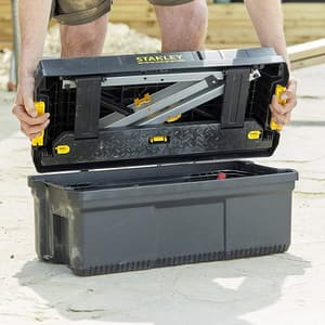 Stanley 25 Inch FatMax Step Stool Tool Box With 30 Kg Load Capacity, FMST81083-1