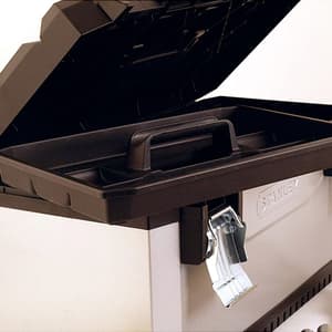 Stanley 26 Inch FatMax Metal Plastic Tool Box, 1-95-617