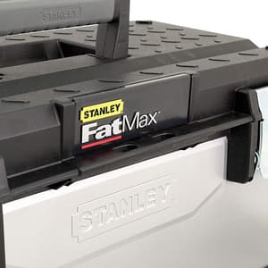 Stanley 26 Inch FatMax Metal Plastic Tool Box, 1-95-617