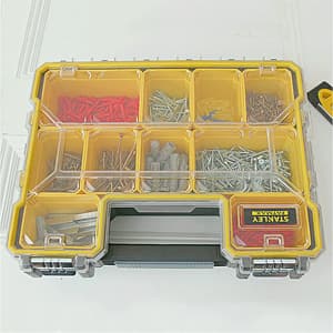 Stanley 18 Inch FatMax Deep Professional Organizer With Metal Latches, 1-97-518