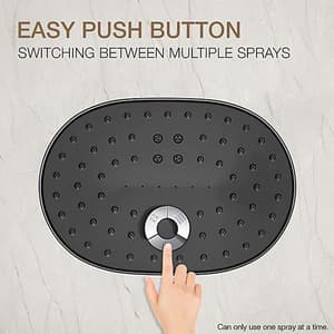 Kohler Statement Multi-Function Shower Head In Polished Chrome Finish, K-26290IN-CP
